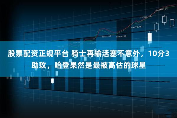 股票配资正规平台 骑士再输活塞不意外，10分3助攻，哈登果然是最被高估的球星